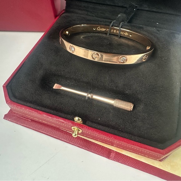 Cartier Gold Bracelet - Picture 2 of 4